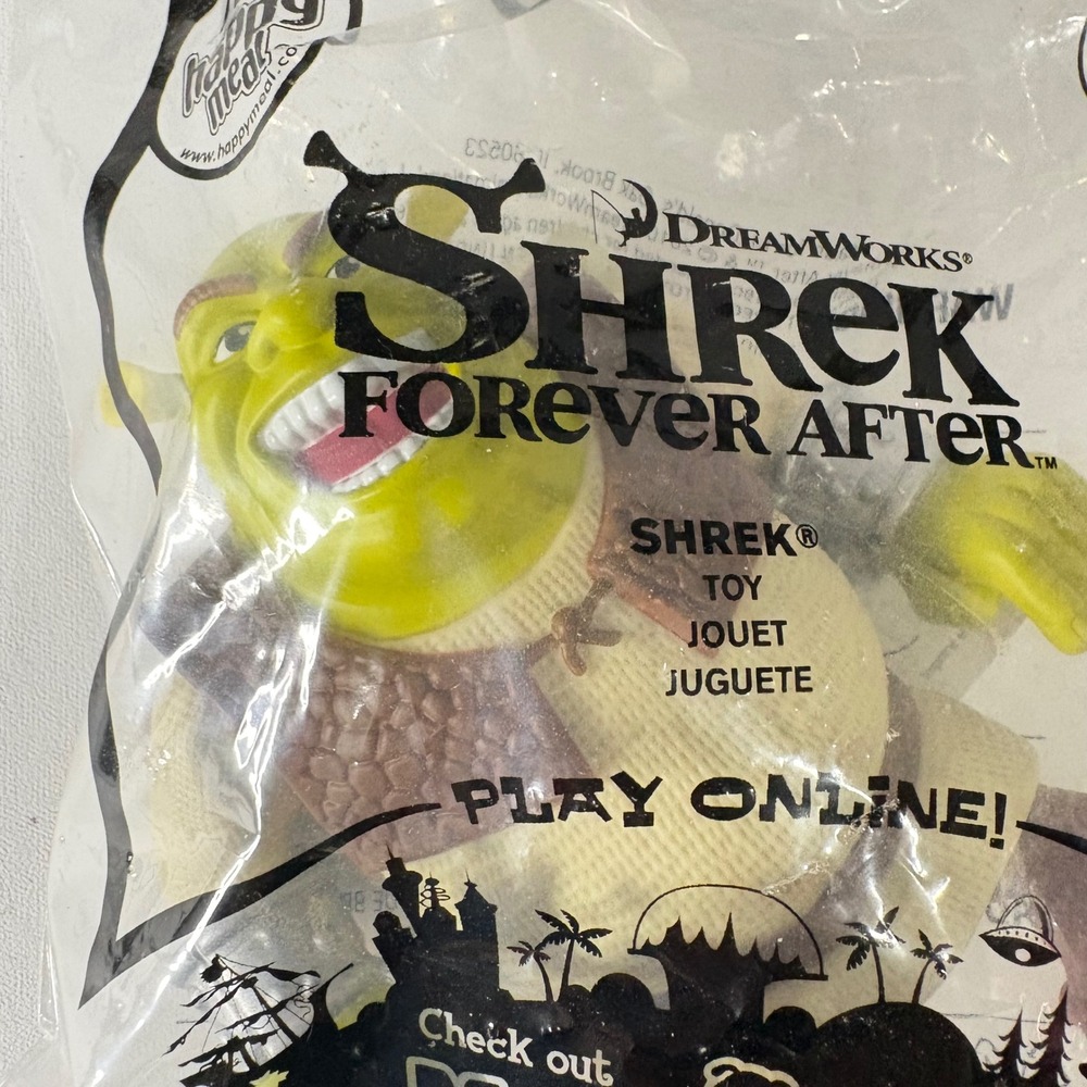 McDonalds Happy Meal Toy Shrek Forever After Shrek Toy 3 New Sealed 2010 - Picture 2 of 3